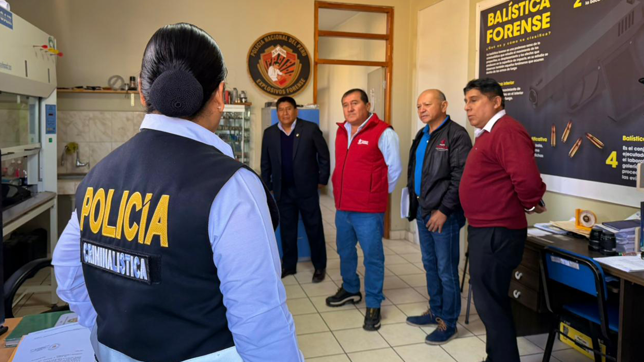 Tacna impulsa modernización de Criminalística con inversión de más de S/16 millones