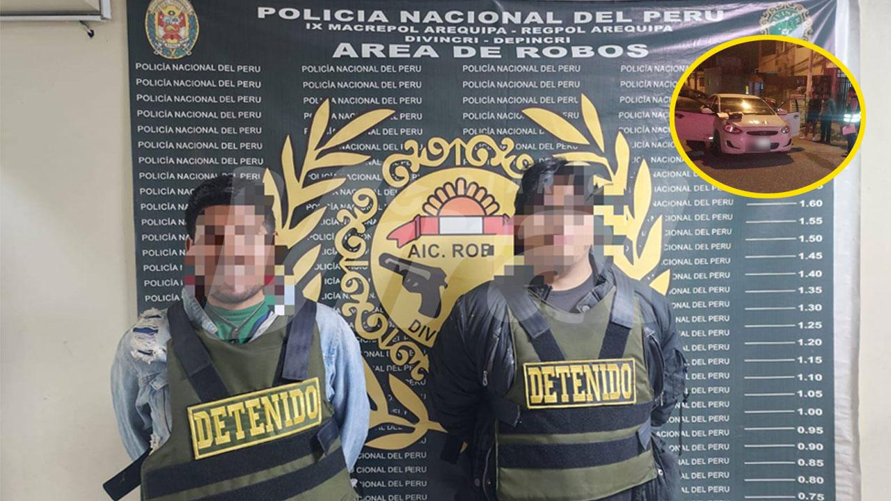 Desarticulan banda dedicada al robo de autopartes en Paucarpata