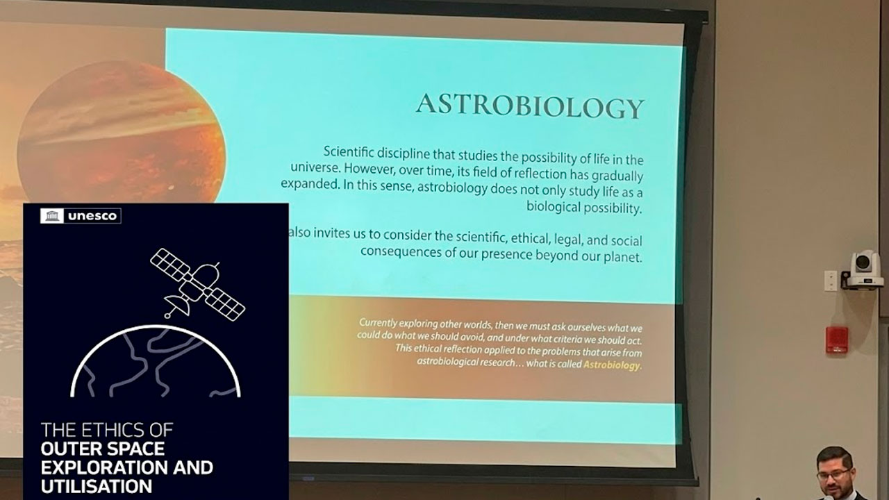 Científico peruano aporta a informe de la Unesco sobre ética en la exploración del espacio