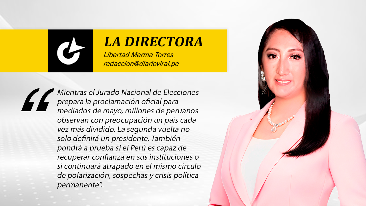 Perú define su futuro  entre polarización