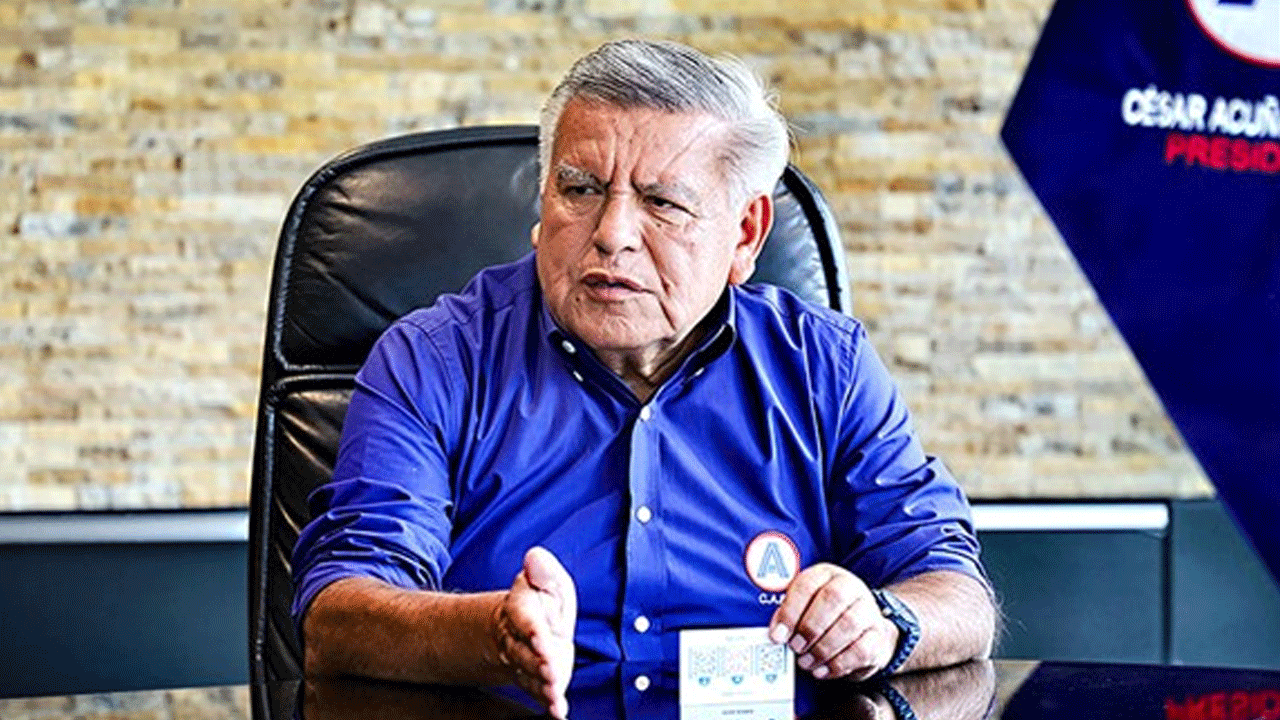 César Acuña se desploma en elecciones 2026 y guarda silencio tras quedar fuera del Congreso