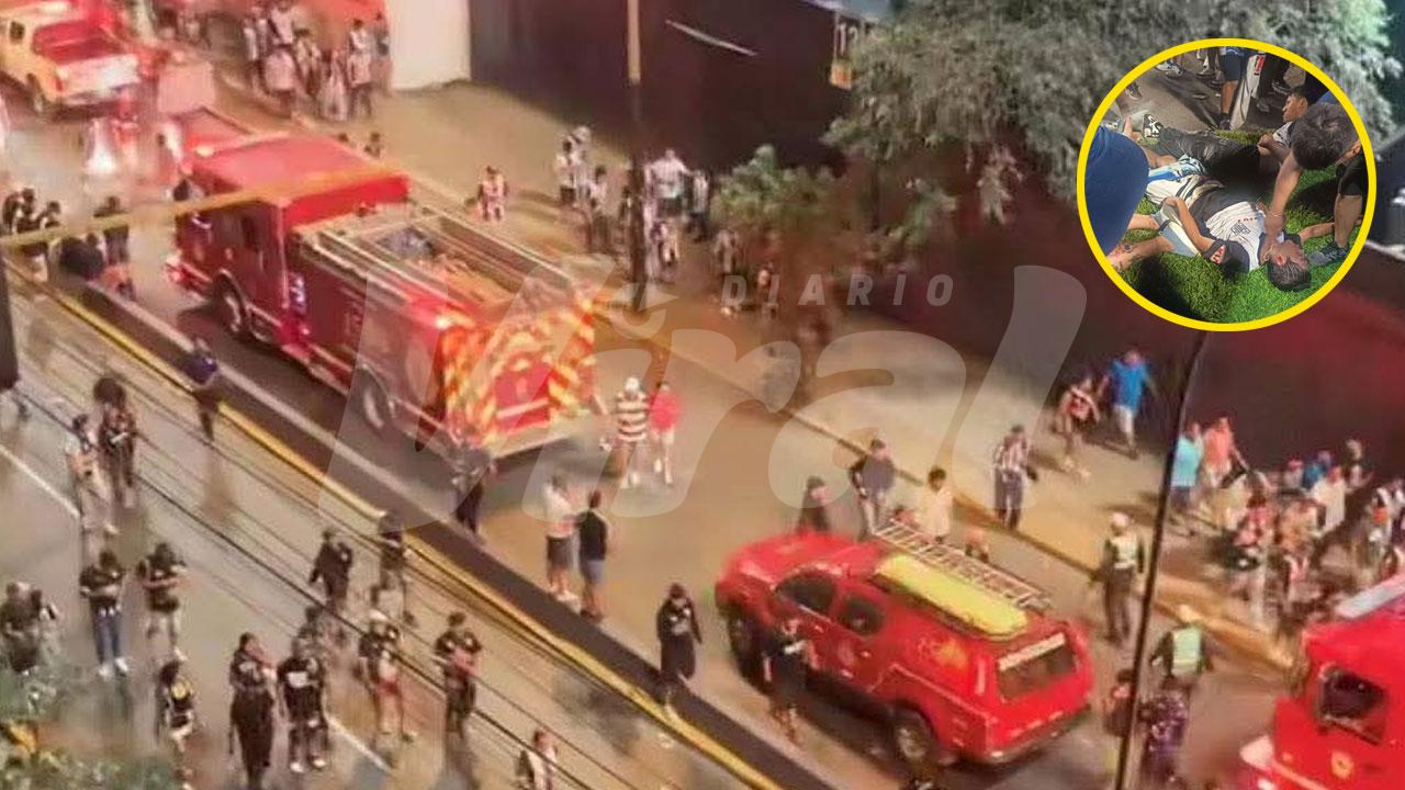 Tragedia en Matute antes del clásico: banderazo deja un muerto y decenas de heridos