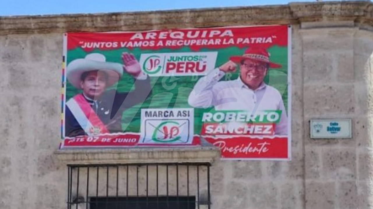 MPA sancionaría con S/5500 propaganda política en el Centro Histórico de Arequipa