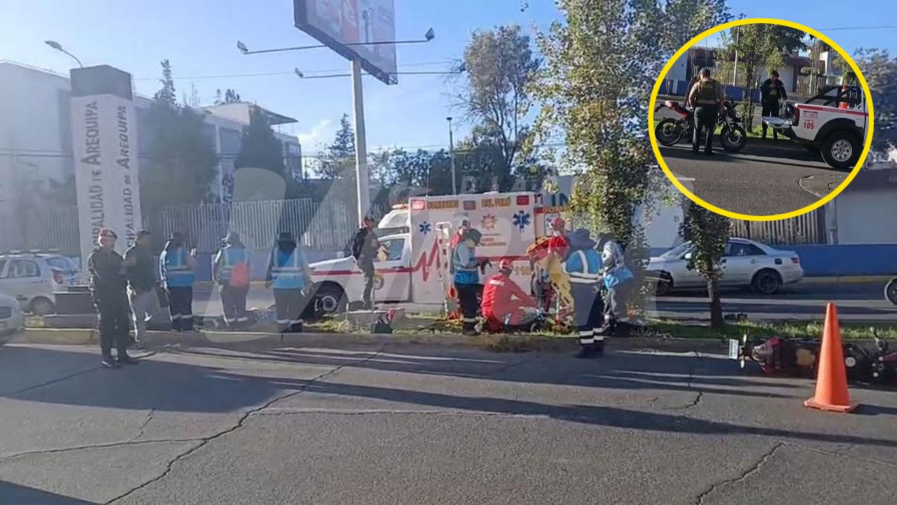 Dos trabajadoras de limpieza resultaron heridas tras accidente en la avenida Venezuela