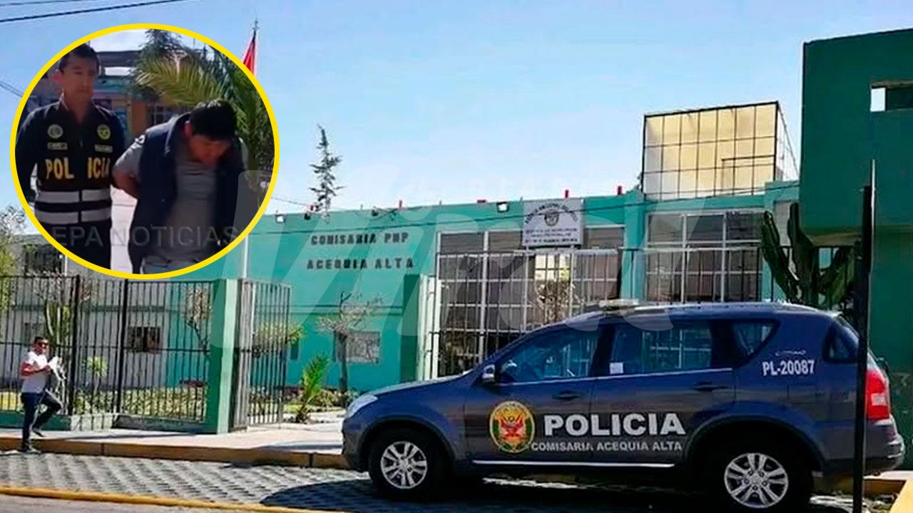 Conductor de combi informal detenido tras agredir e insultar a policía en Cayma