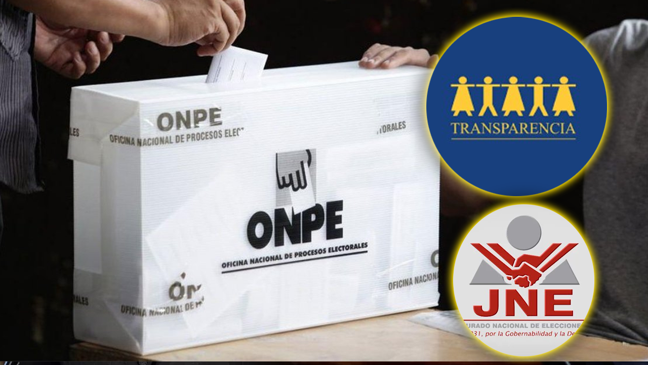 Transparencia pide a la ONPE y JNE agilizar conteo de votos