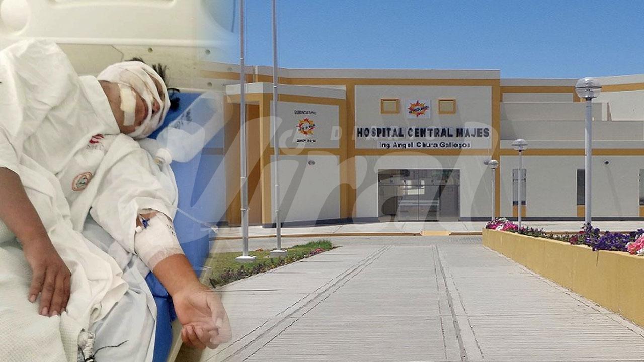 Buscan familiares de paciente grave en hospital de Majes