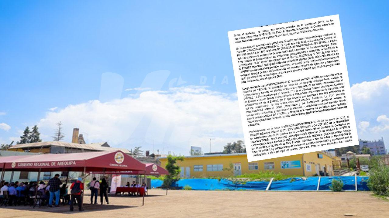 Pronis se quedó sin presupuesto para financiar proyecto de hospital Goyeneche este 2026